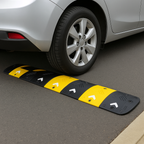 50mm Heavy-Duty Speed Bump Kit – Traffic Calming Ramp for 10mph Zones, Car Parks & Driveways