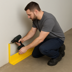 Black Bull Sliding Door Protection Guard – 1200mm Heavy-Duty Steel Indoor Safety Barrier