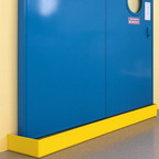 Black Bull Sliding Door Protection Guard – 1200mm Heavy-Duty Steel Indoor Safety Barrier