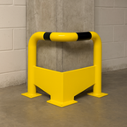 BLACK BULL Corner Guard with Under-Run Protection – Heavy-Duty Indoor Impact Barrier