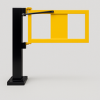 BLACK BULL Self-Closing Safety Gate with Hanging Post – Compatible with Hybrid Railing System