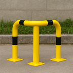 BLACK BULL XL Outdoor Corner Protection Guard – Heavy-Duty Impact Barrier for Industrial Safety