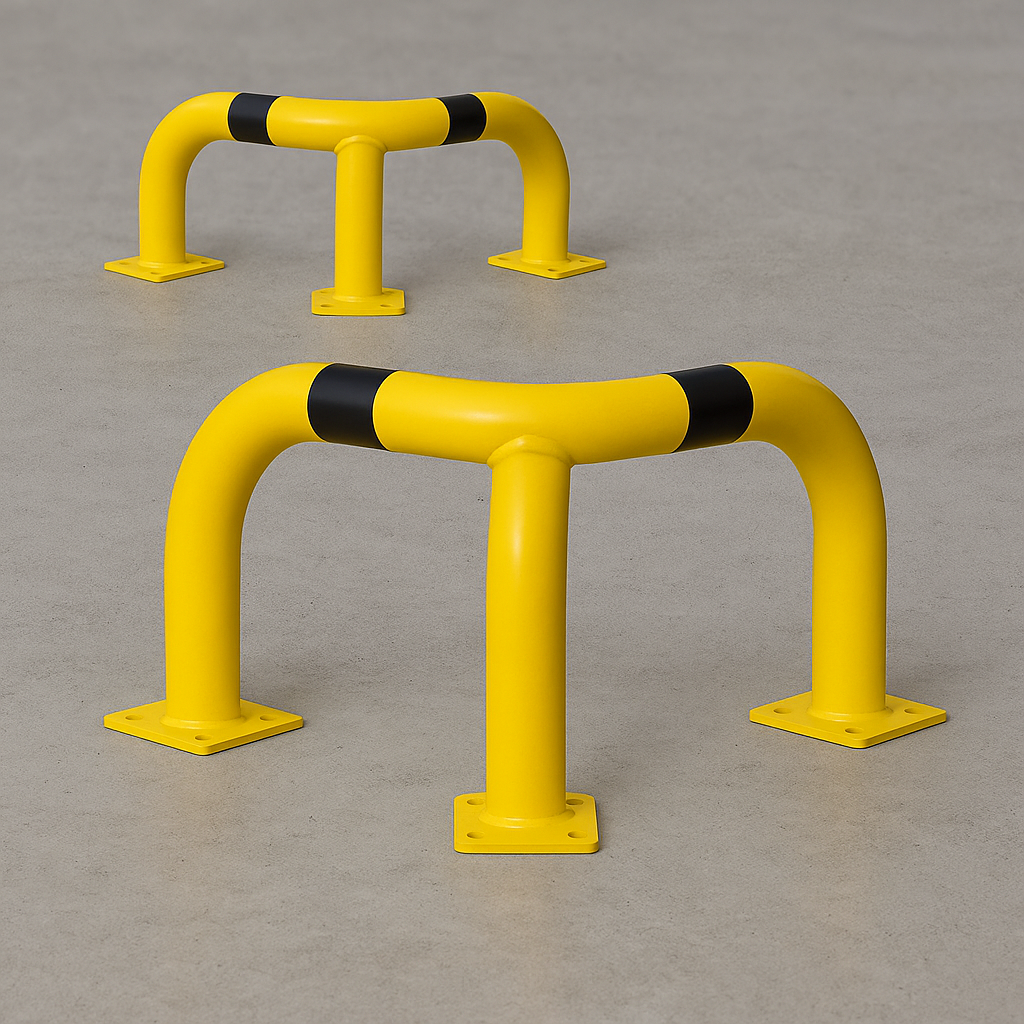 BLACK BULL XL Outdoor Corner Protection Guard – Heavy-Duty Impact Barrier for Industrial Safety