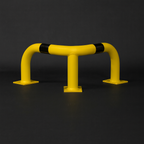 BLACK BULL XL Outdoor Corner Protection Guard – Heavy-Duty Impact Barrier for Industrial Safety