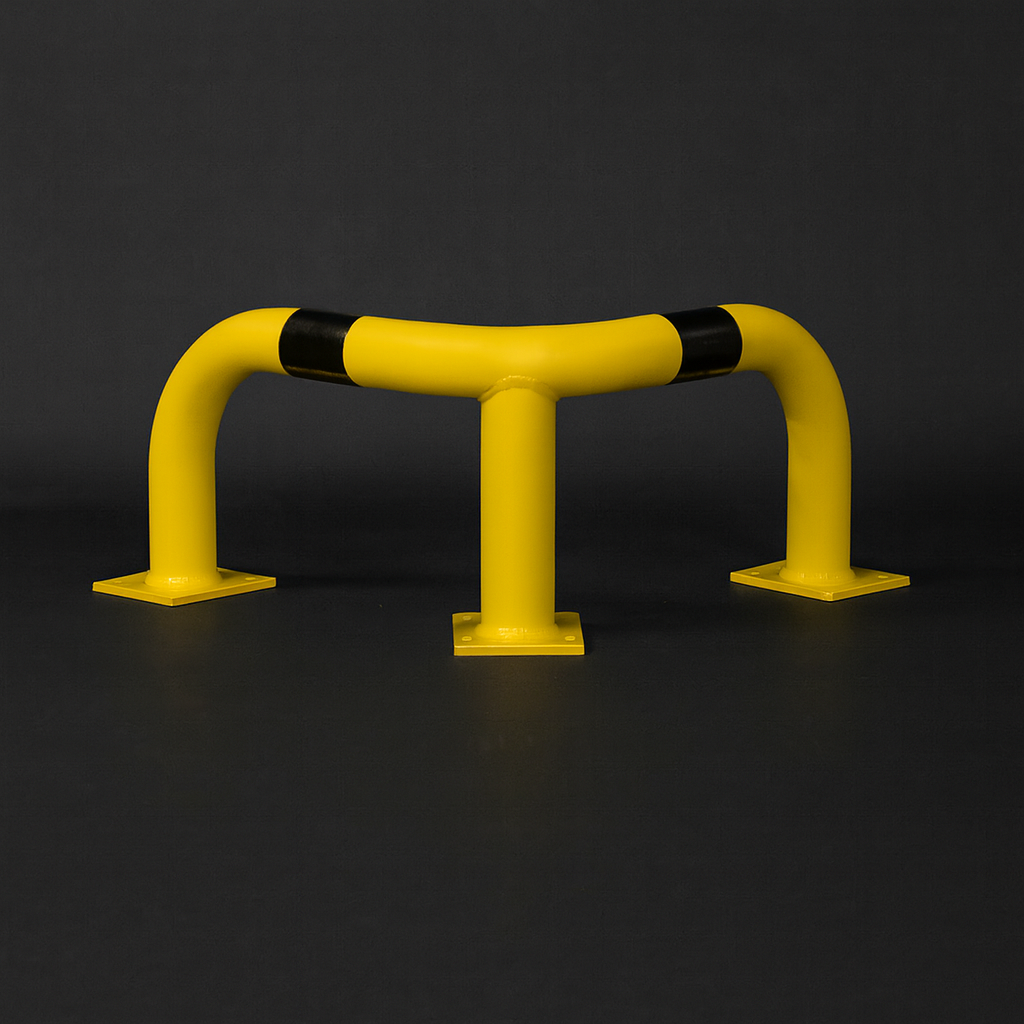 BLACK BULL XL Outdoor Corner Protection Guard – Heavy-Duty Impact Barrier for Industrial Safety