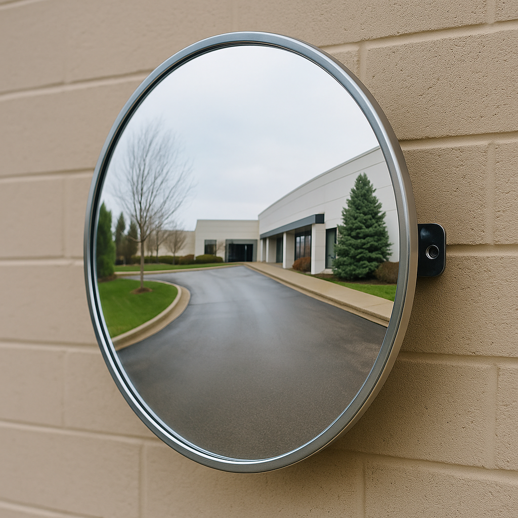 All-Weather SPION Convex Security Mirror – Indoor & Covered Outdoor Use