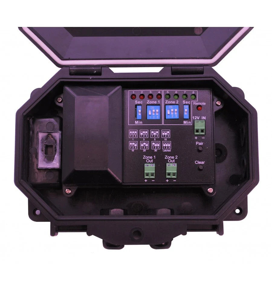 Long Range Wireless Gate/Door Left Open Alert with Flashing LED (Protect-800)