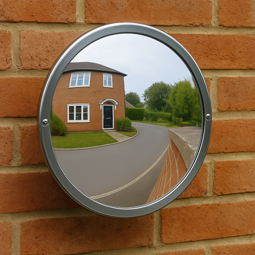 All-Weather SPION Convex Security Mirror – Indoor & Covered Outdoor Use