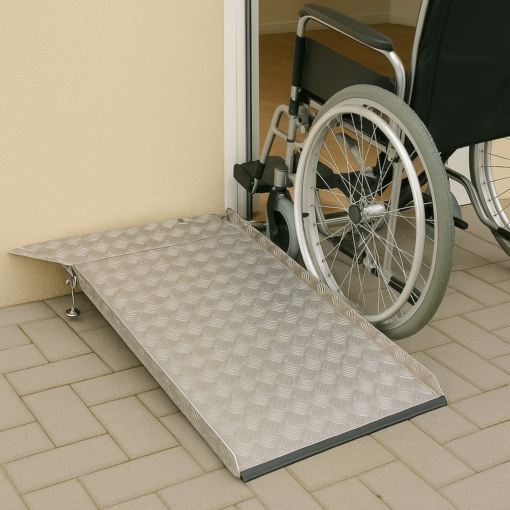 Folding Drive-In Ramp – Convenient Access for Heights Up to 150mm