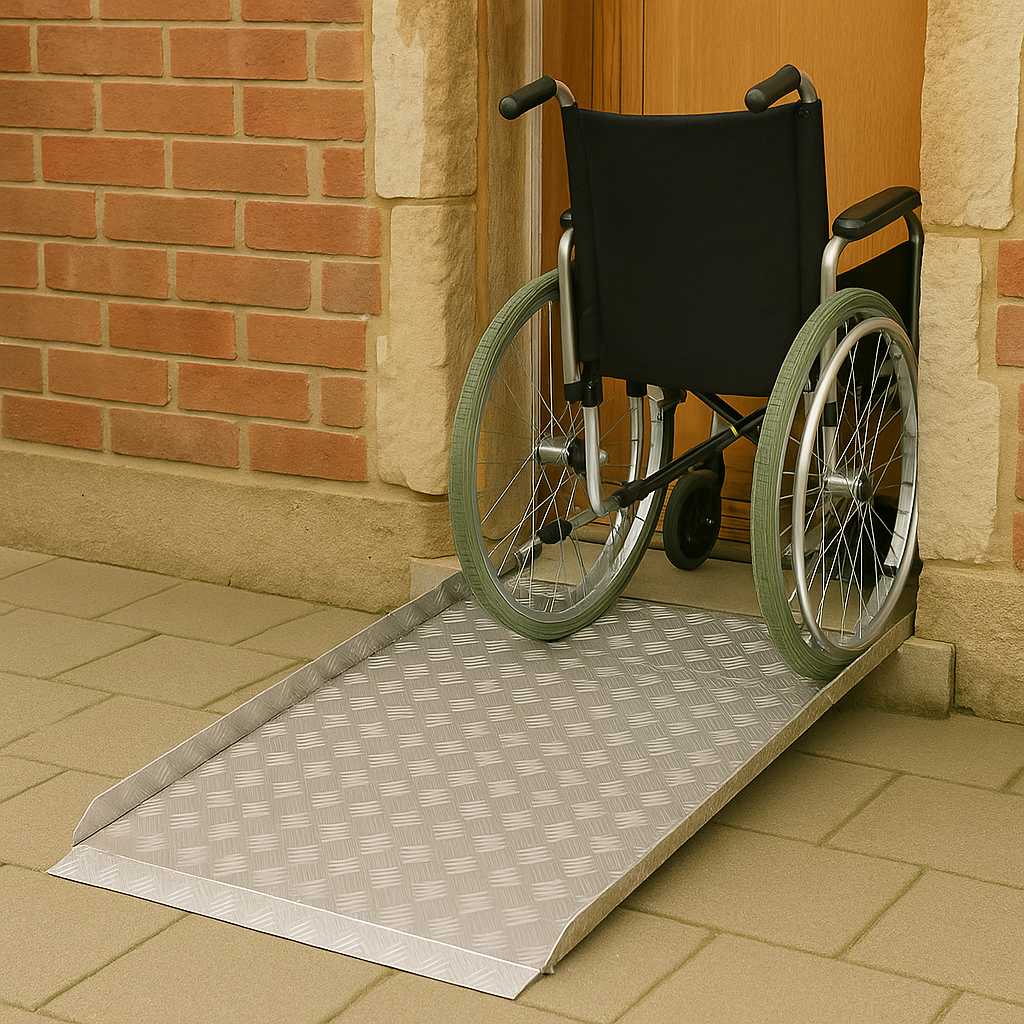 Folding Drive-In Ramp – Convenient Access for Heights Up to 150mm