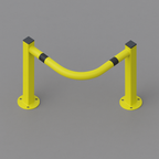 ACP3 High-Impact Column Protector – 50mm Diameter | Warehouse & Industrial Safety Barrier