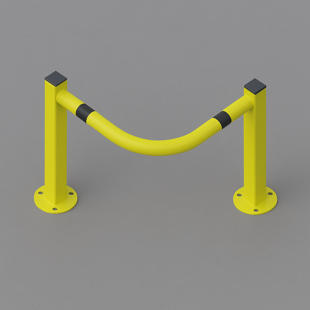 ACP3 High-Impact Column Protector – 50mm Diameter | Warehouse & Industrial Safety Barrier