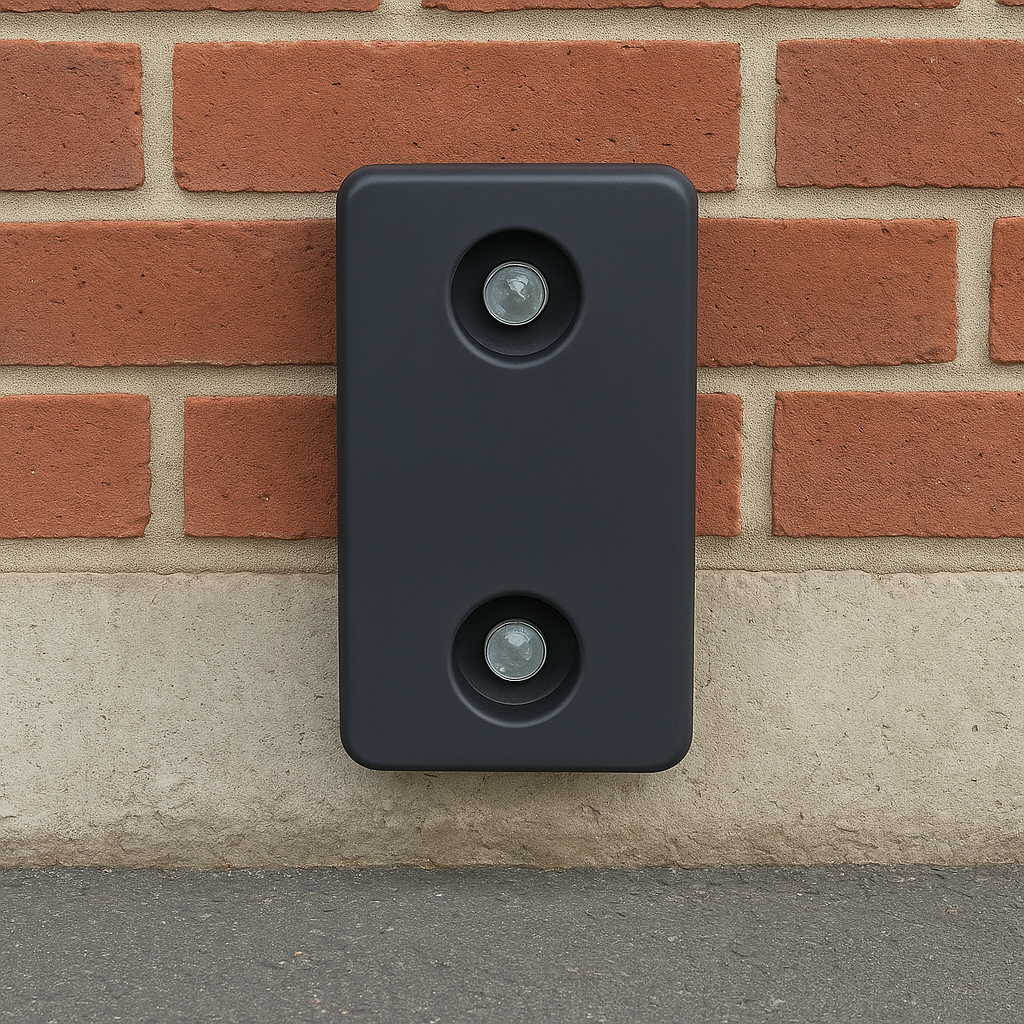 Heavy-Duty Rubber Dock Bumper – 450mm | Compact Impact Protection for HGV Bays, Warehouses & Loading Docks