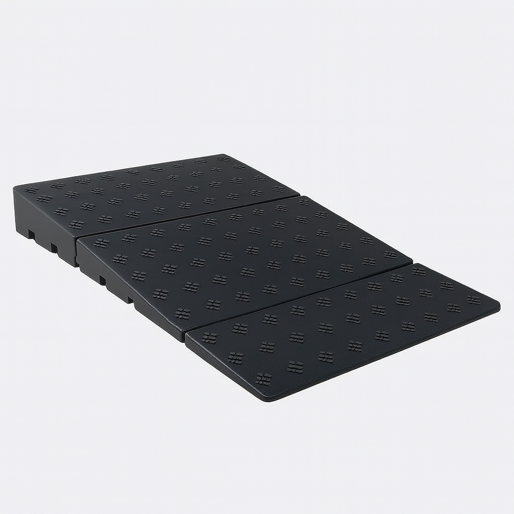 Heavy-Duty Rubber Container Ramp (150mm - 300mm) – Safe and Efficient Loading