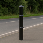 Premium 1000mm Ornamental Steel Bollard – Anti-Ram Security Post for Driveways & Commercial Sites