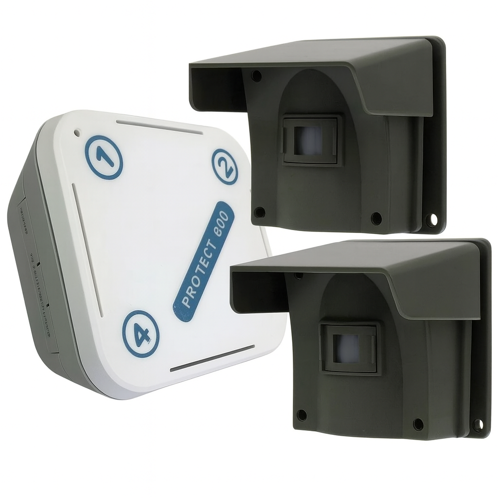 Protect 800 Long-Range Wireless Driveway Alert Monster Kit