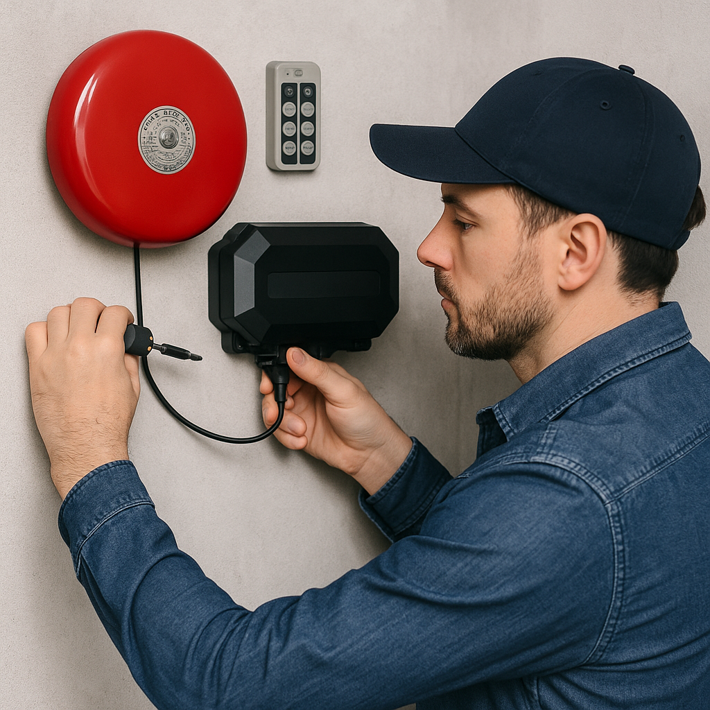 Protect 800 Long Range Driveway Metal Detecting Alarm with Outdoor Receiver & Loud Bell