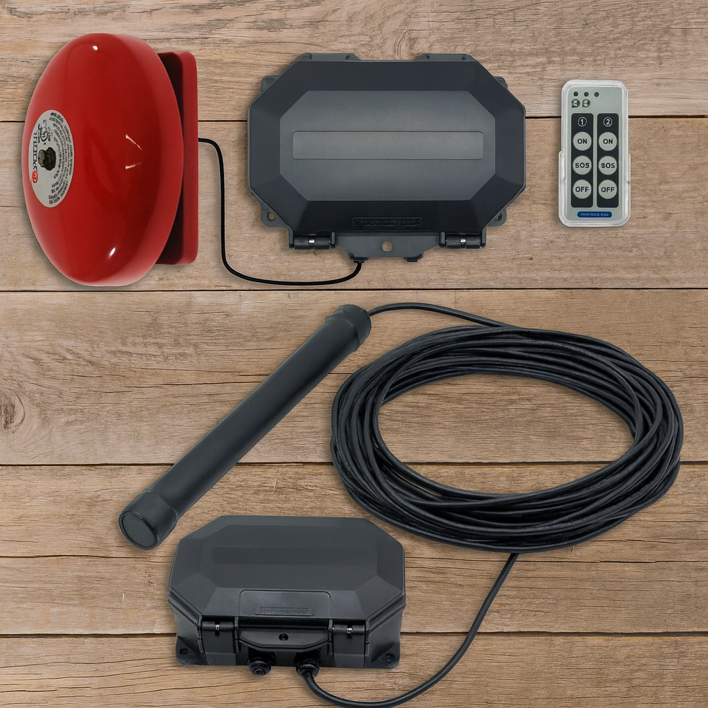 Protect 800 Long Range Driveway Metal Detecting Alarm with Outdoor Receiver & Loud Bell
