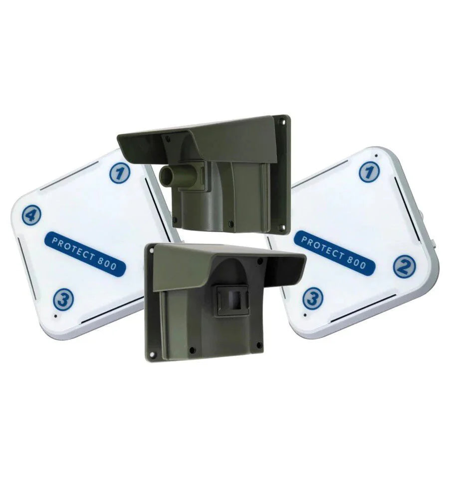 Protect 800 Wireless Driveway Alert System – Twin PIR & Receivers