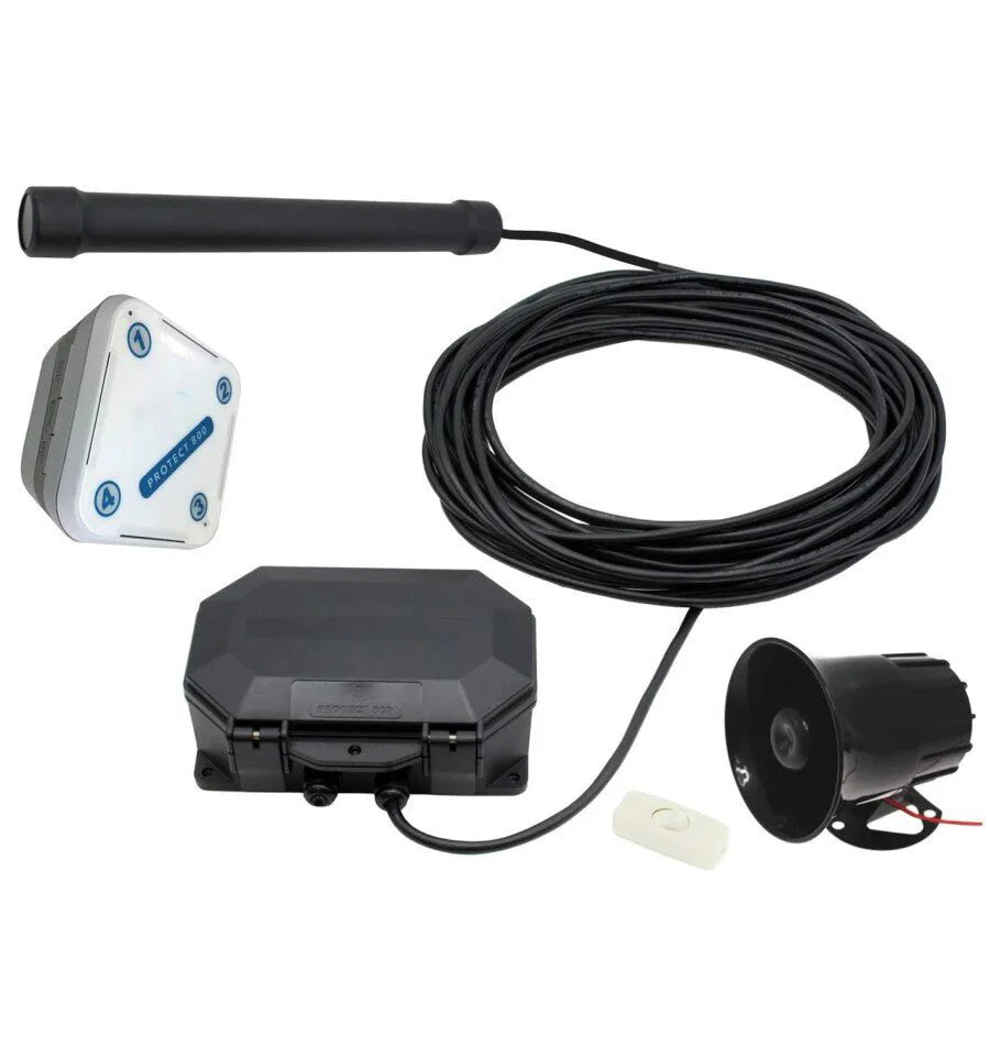 Protect 800 Wireless Vehicle Detecting Driveway Alarm with Loud Siren