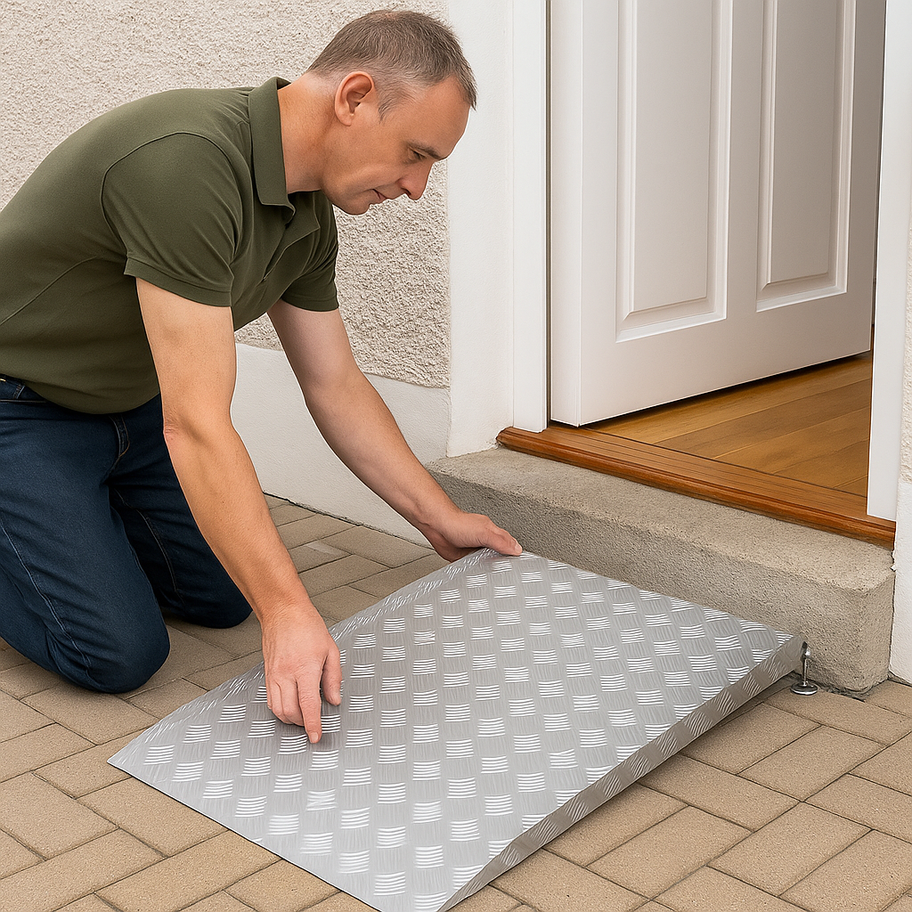 Adjustable Threshold Bridge Ramp – Smooth Access for Vehicles and Wheelchairs