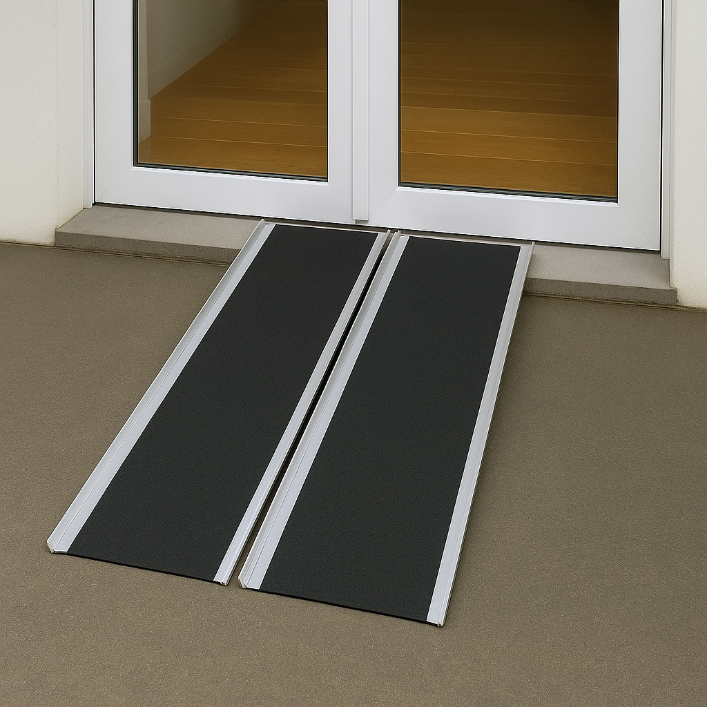 Heavy-Duty Multi-Fold Wheelchair Ramp (4ft – 10ft) | Safe & Easy Vehicle Access