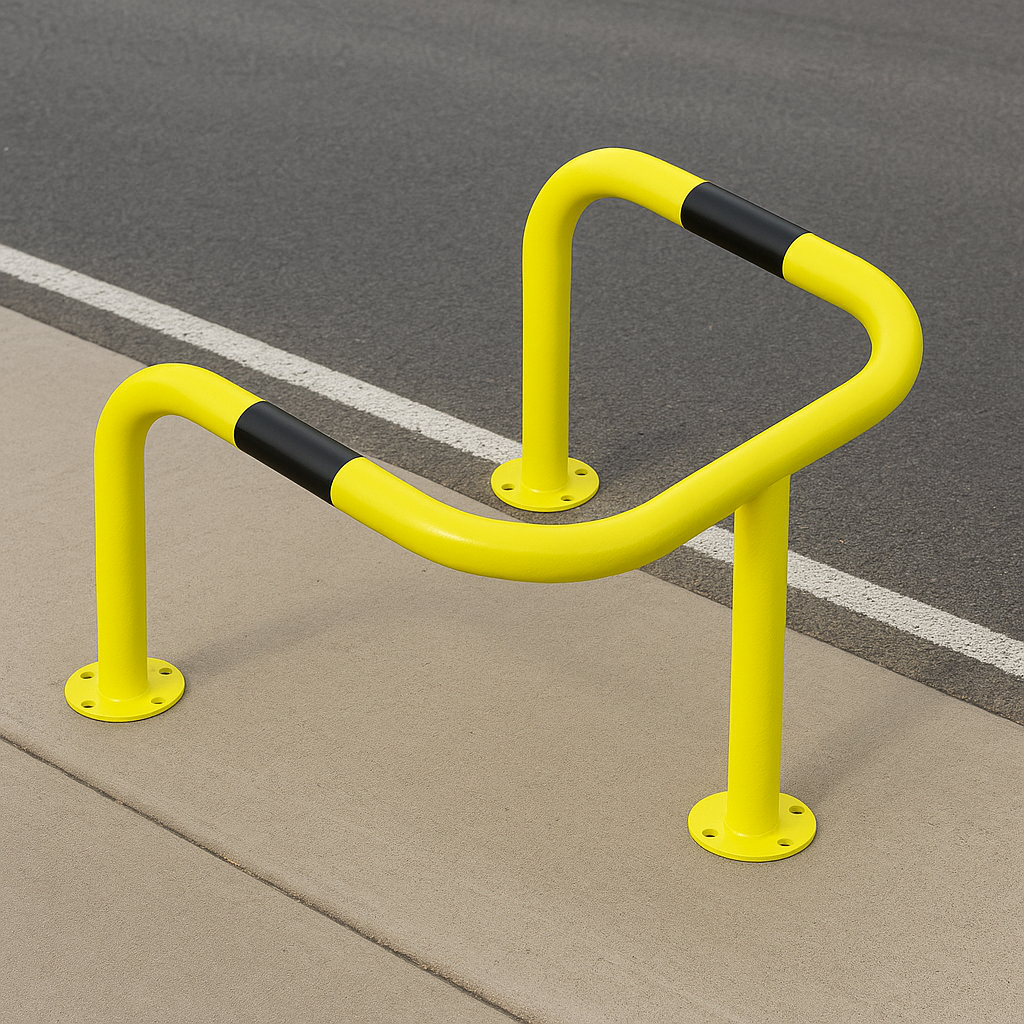 ACP11 Steel Column Protector – 60mm Diameter Industrial Impact Guard