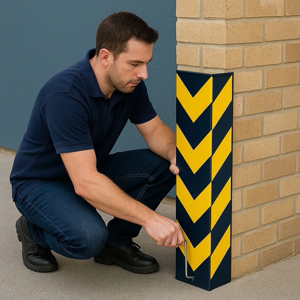 Rubber Corner Guards – High-Visibility Safety Protectors for Walls & Machinery