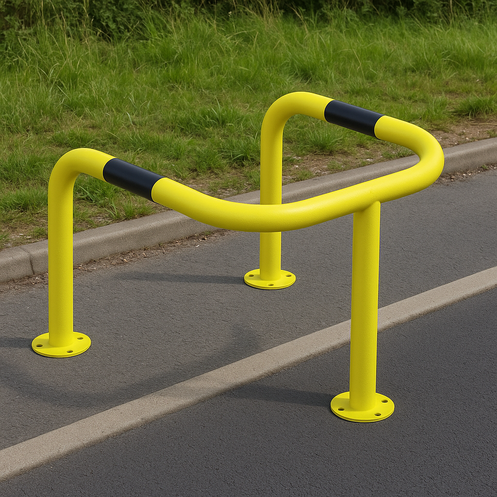 ACP11 Steel Column Protector – 60mm Diameter Industrial Impact Guard