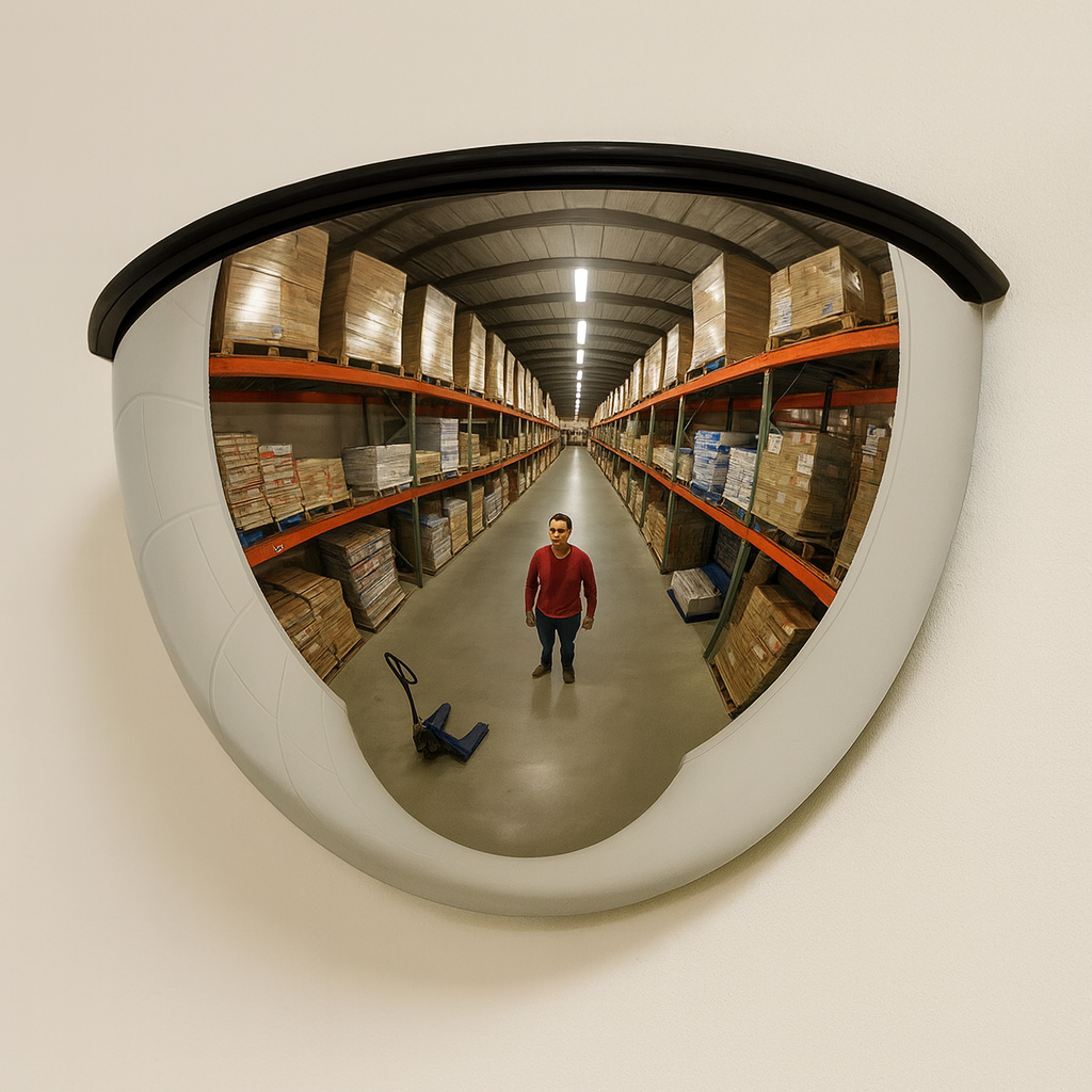 180° Hemispherical Internal Security Mirror