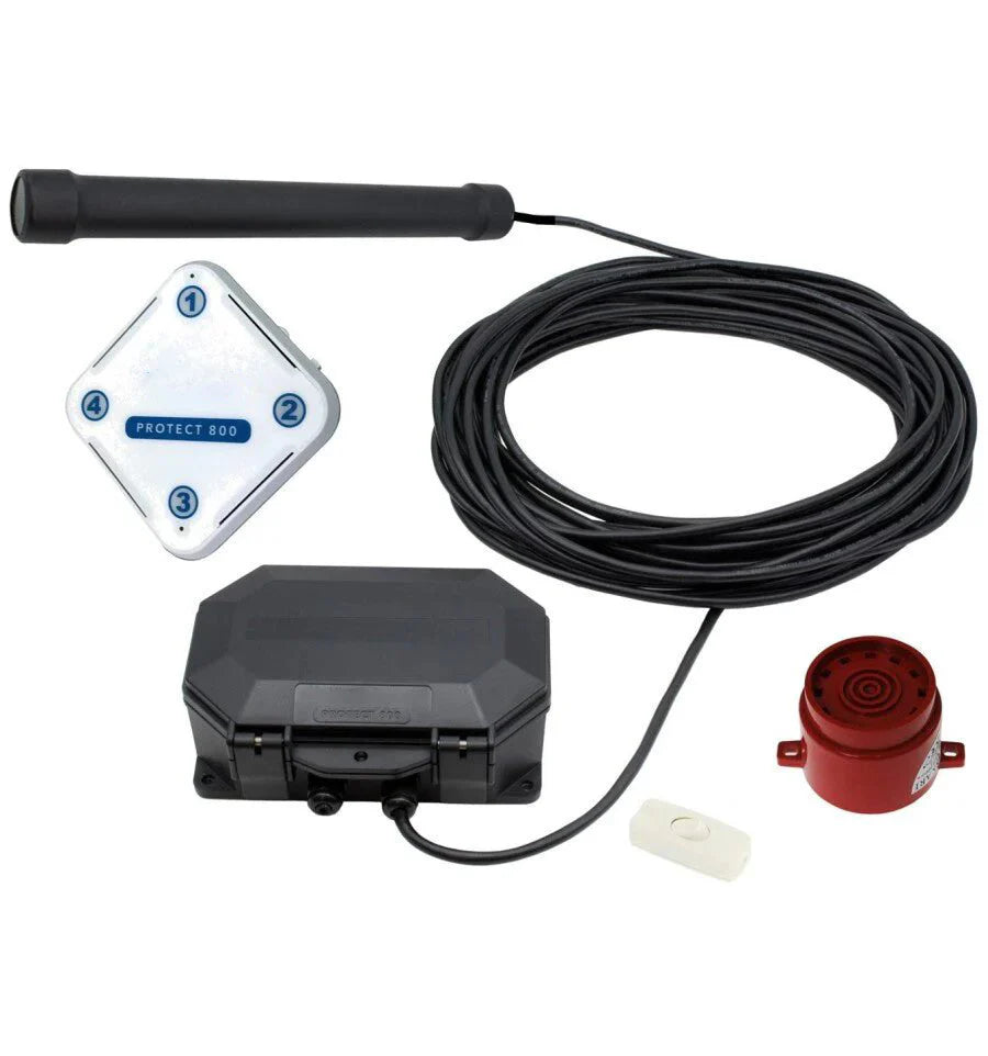 Wireless Vehicle Detecting Driveway Alarm with Adjustable Siren