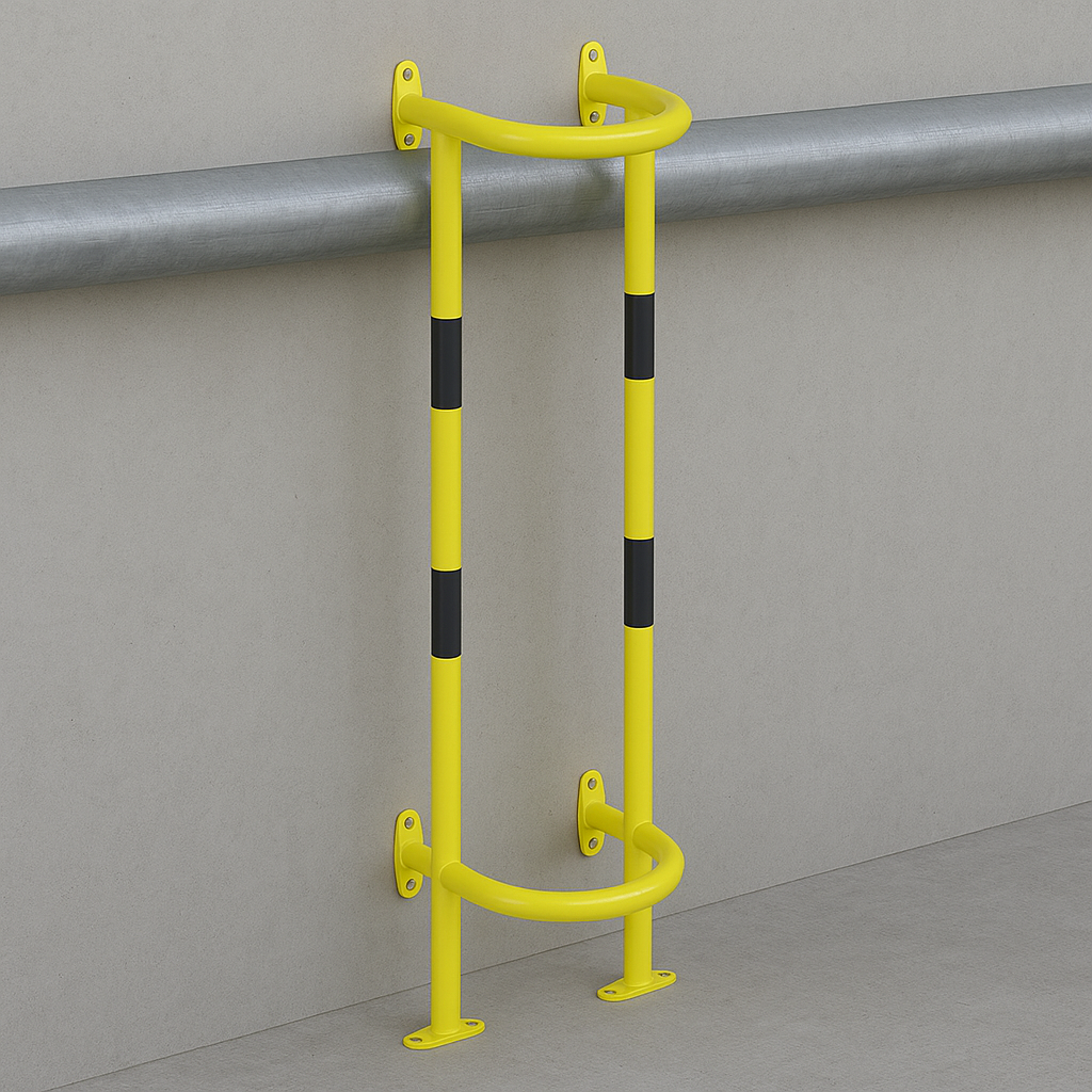 Heavy-Duty Wall-Mounted Column & Pipe Protector – Industrial Impact Guard for Pipes & Pillars