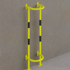 Heavy-Duty Wall-Mounted Column & Pipe Protector – Industrial Impact Guard for Pipes & Pillars