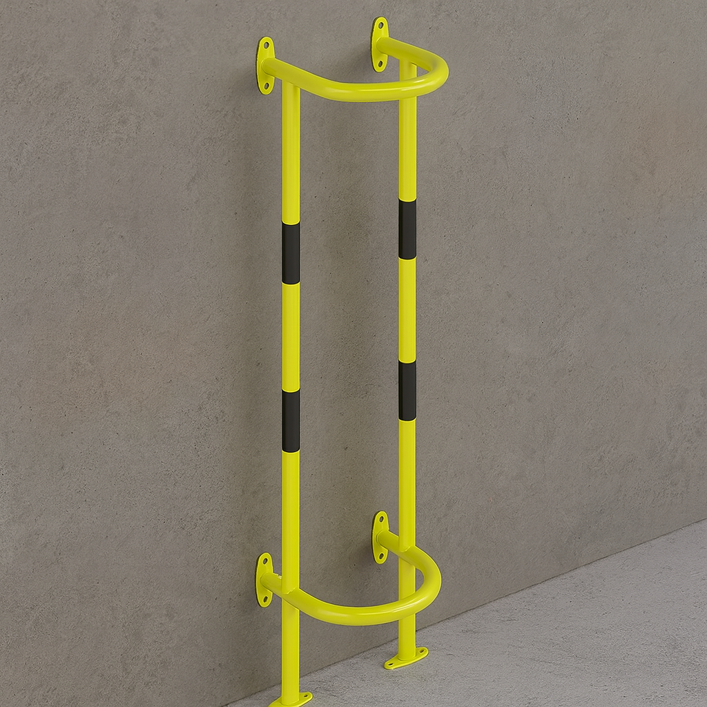 Heavy-Duty Wall-Mounted Column & Pipe Protector – Industrial Impact Guard for Pipes & Pillars