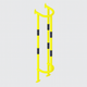 Heavy-Duty Floor & Wall Mounted Pipe Protector – Vertical Impact Guard for Industrial & Commercial Sites