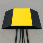 Heavy-Duty Modular Cable & Hose Ramp Protector – Multi-Channel System for Construction & Event Safety