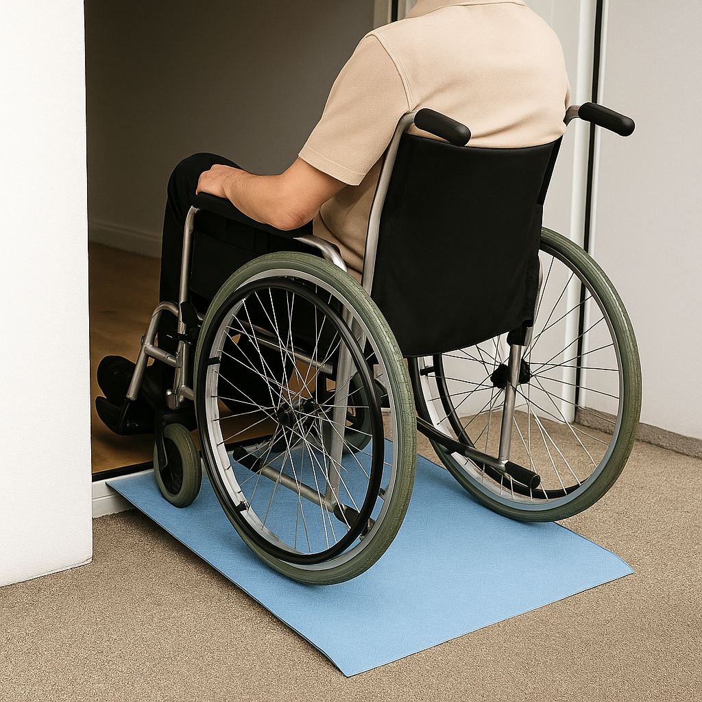 Adjustable Threshold Ramp – 2ft to 8ft for Smooth Entry and Mobility