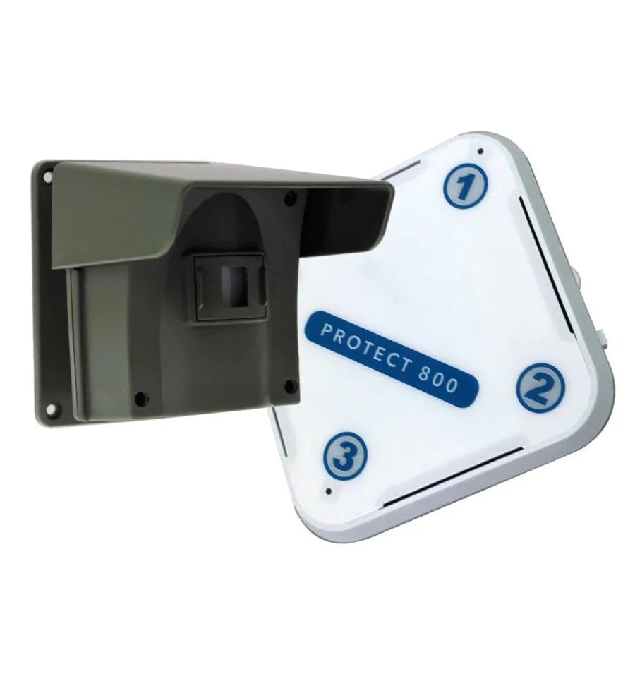 Home Security Kit: 2 × PIR Driveway Alert & 2 × Battery Wi-Fi Cameras