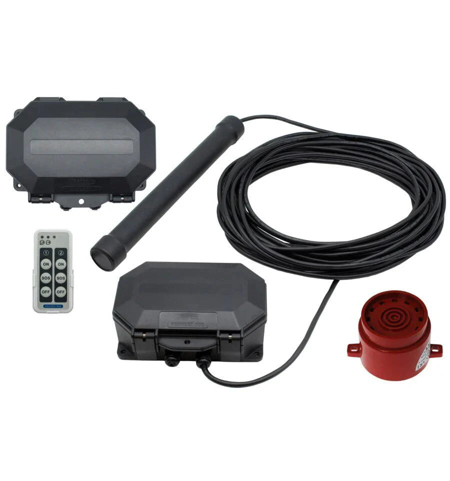 Protect 800 Long Range Driveway Metal Detecting Alarm with Outdoor Receiver & Adjustable Siren