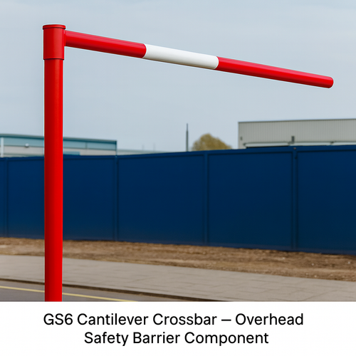 1.6m GS6 Cantilever Crossbar – Overhead Safety Barrier Component