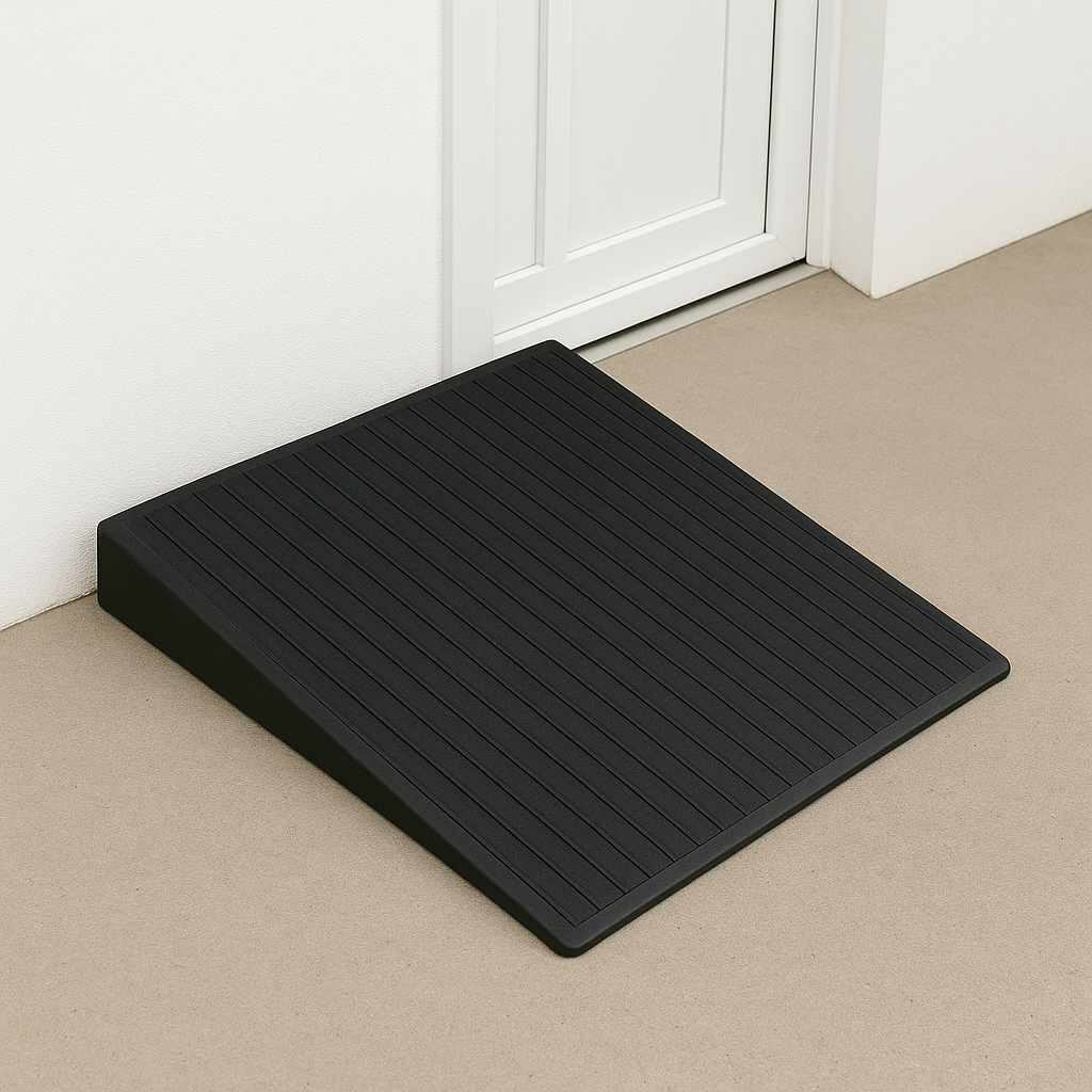 Rubber Threshold Ramps – 12mm to 100mm High | Durable, Non-Slip, Heavy-Duty Access Solutions