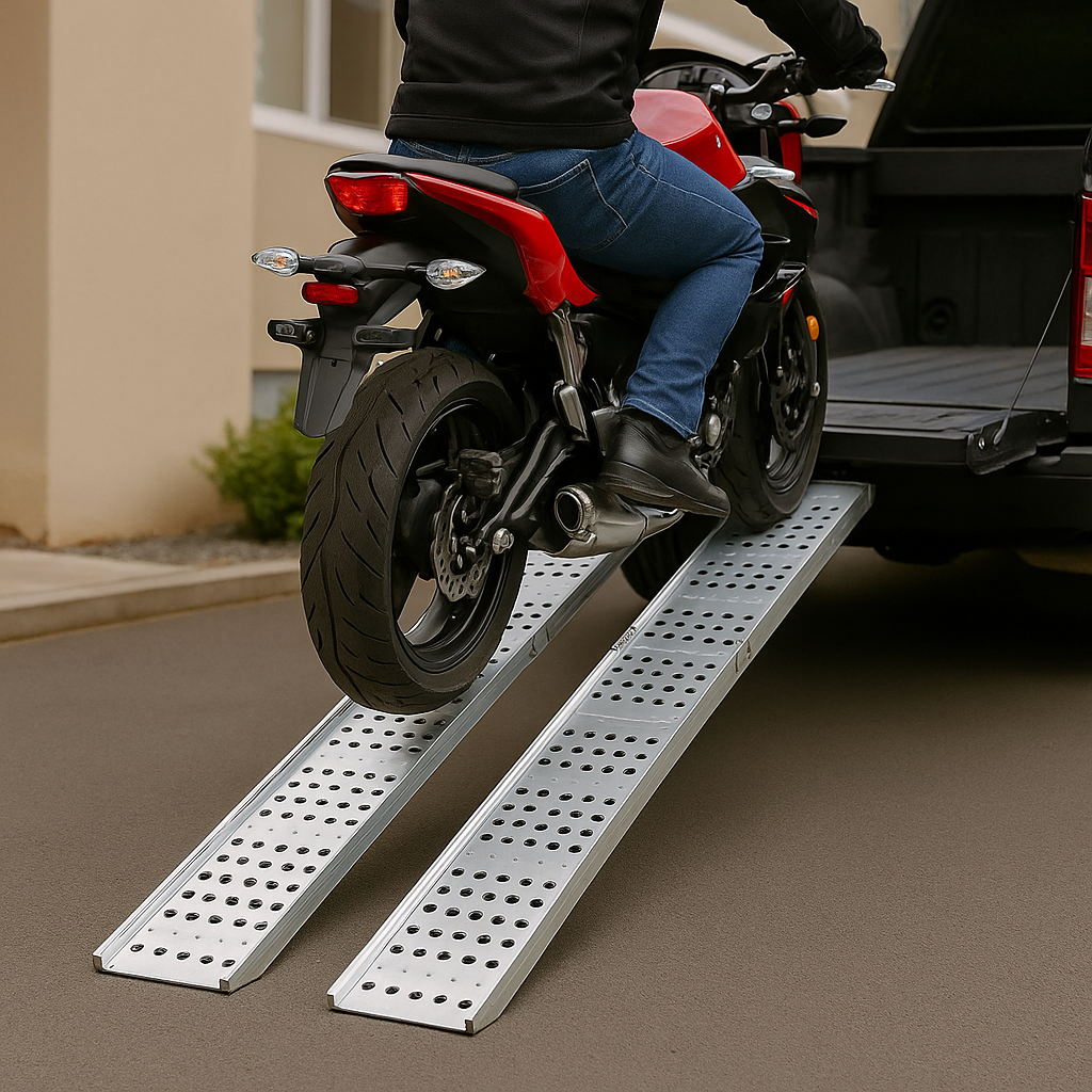 Heavy-Duty “The Aussie” ATV Loading Ramp – 2290mm x 330mm | Maximum Stability & Strength