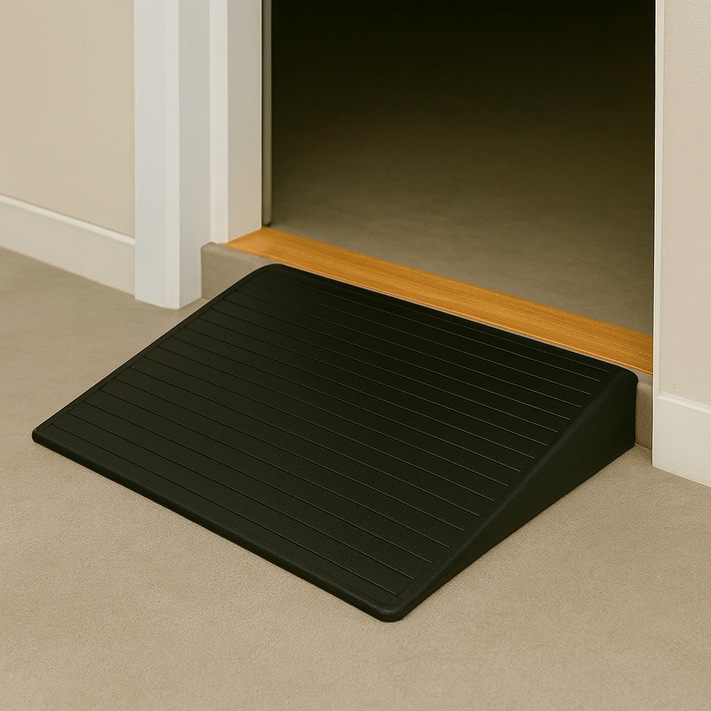 Rubber Threshold Ramps – 12mm to 100mm High | Durable, Non-Slip, Heavy-Duty Access Solutions
