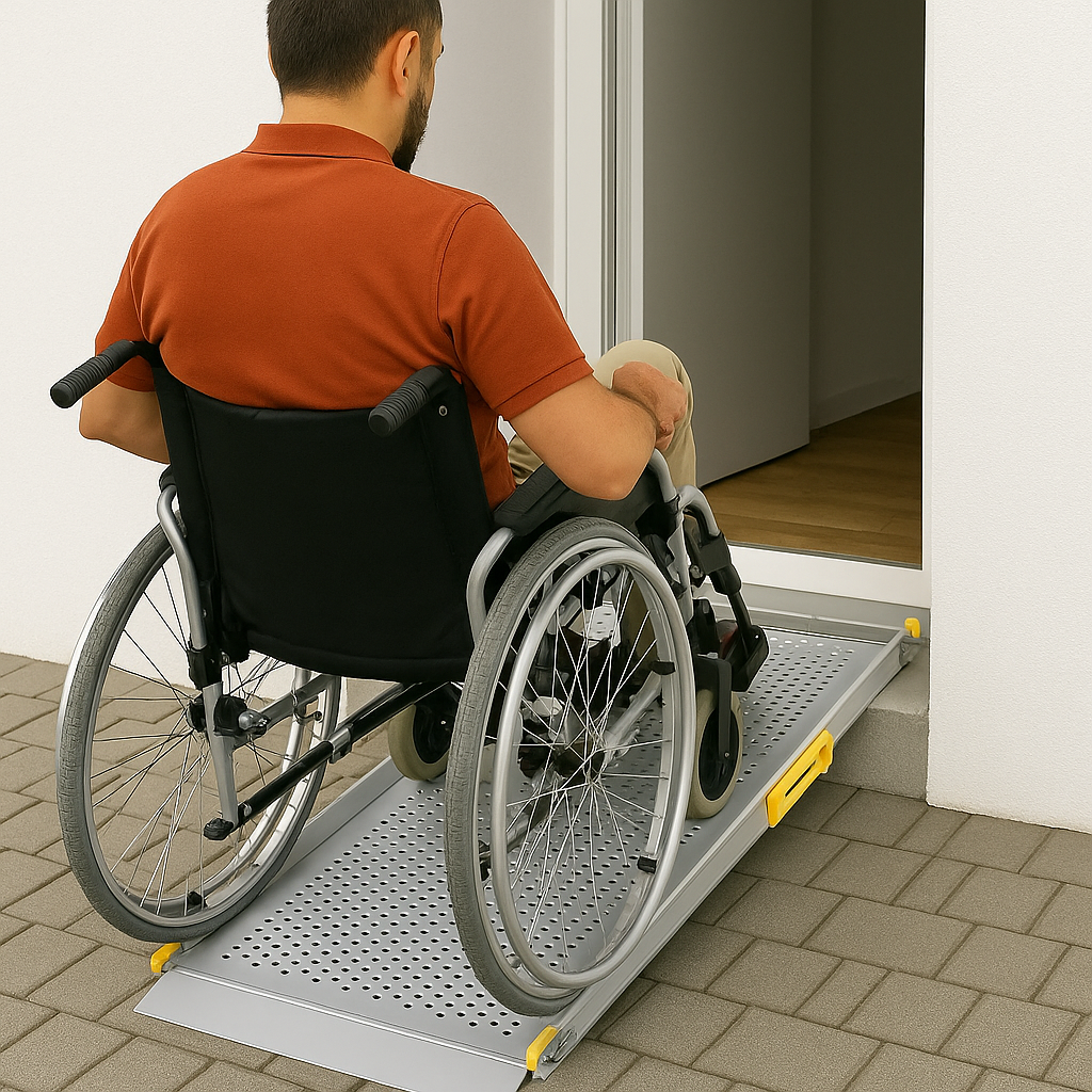 Telescopic Wheelchair Ramps – Extendable 6ft to 12ft