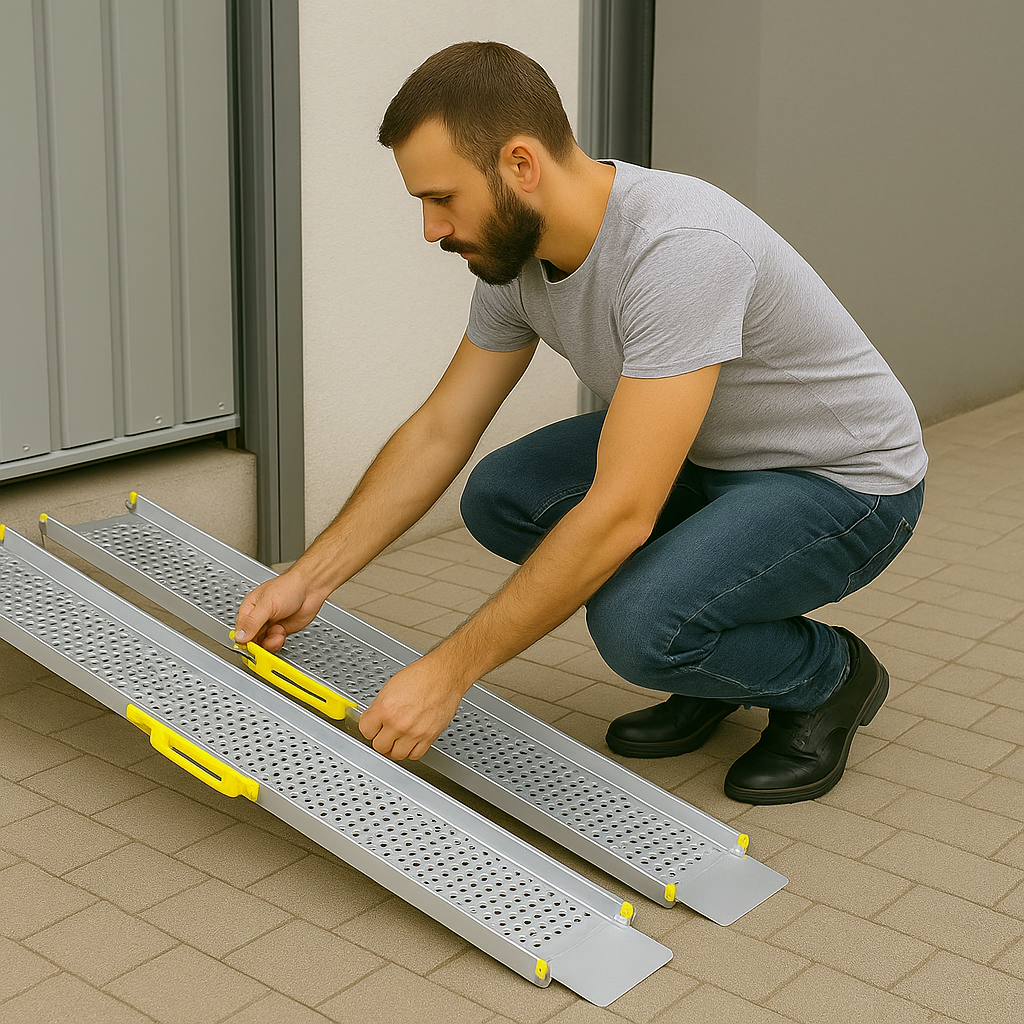 Telescopic Wheelchair Ramps – Extendable 6ft to 12ft