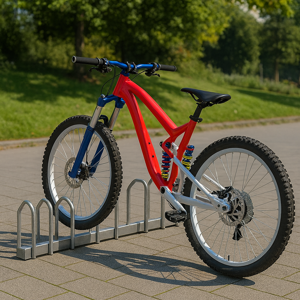 Premium Type G High-Low Cycle Rack – Heavy-Duty, Space-Efficient Bike Storage