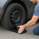 Lightweight High-Grip Wheel Chock – 1000 mm (L) × 157 mm (W) × 72 mm (H) – Durable Stopper for Cars, Trailers & Small Vehicles