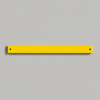 Black Bull HD Impact Protection Railing – 1500mm Heavy-Duty Steel Lateral Rail for Indoor Safety