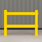 Black Bull HD Impact Protection Railing – 1500mm Heavy-Duty Steel Lateral Rail for Indoor Safety