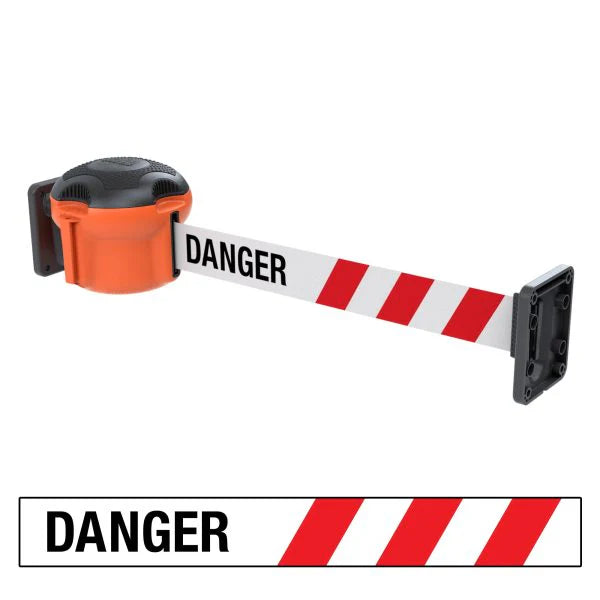 XS 9m Wall-Mounted Retractable Safety Barrier Kit (KIT11) – Heavy-Duty Crowd Control & Access Restriction
